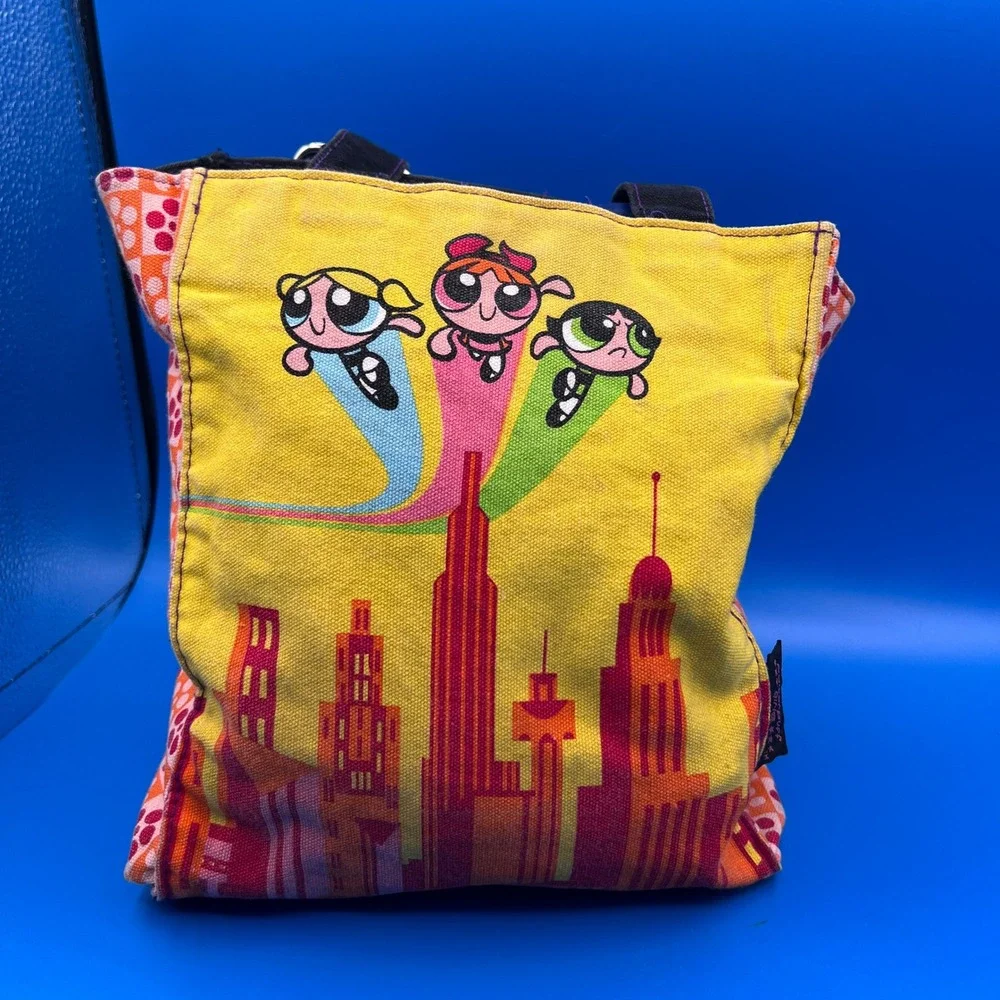 Vintage Y2K Powerpuff Girls Mini Tote Bag